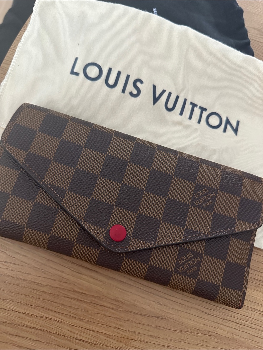 Louis Vuitton Damier Ebene Josephine Wallet